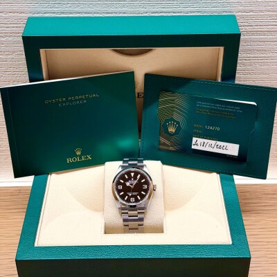 Rolex Milgauss – Ref. 116400GV – Steel – Blue Dial – Green Crystal – Full Set 2020