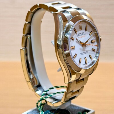 Rolex Milgauss – Ref. 116400 – Stainless Steel – White Dial – Full Set