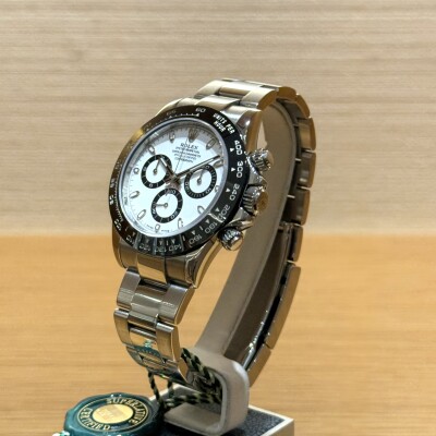 Rolex Cosmograph Daytona – Réf. 116500LN – Acier – Cadran Blanc – Lunette Noire – Full Set 2017
