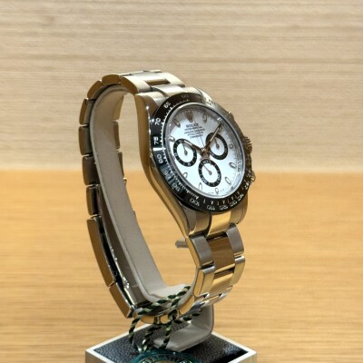 Rolex Cosmograph Daytona – Réf. 116500LN – Acier – Cadran Blanc – Lunette Noire – Full Set 2017