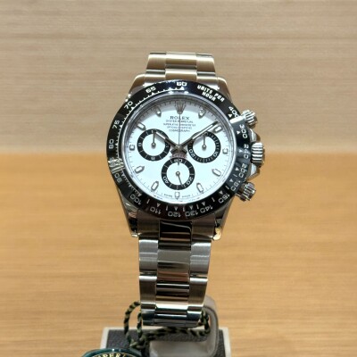 Rolex Cosmograph Daytona – Réf. 116500LN – Acier – Cadran Blanc – Lunette Noire – Full Set 2017