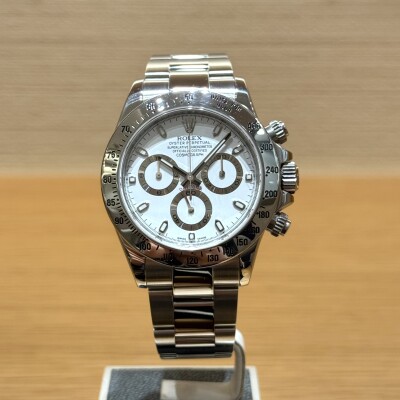 Rolex Cosmograph Daytona “APH” – Réf. 116520 – Acier – Cadran Blanc – Lunette Acier – Full Set 2015