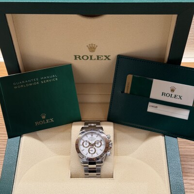 Rolex Cosmograph Daytona “APH” – Réf. 116520 – Acier – Cadran Blanc – Lunette Acier – Full Set 2015