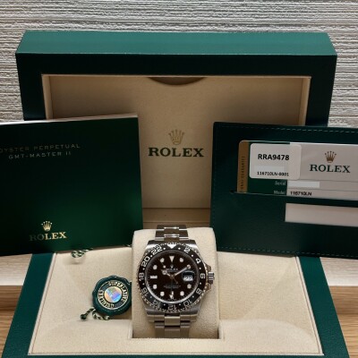 Rolex GMT-Master II – Réf. 116710LN – Full Set – 2018