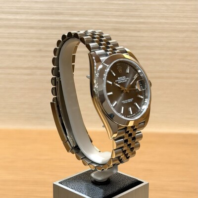 Rolex Datejust 41 – Réf. 126300 – Acier – Cadran Gris – Lunette Acier – Full Set 2020