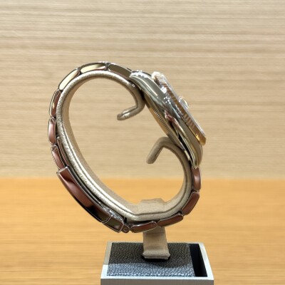 Rolex Datejust 34 – Réf. 115234 – Acier & Or Gris – Cadran Rose – Lunette Cannelée – 2014