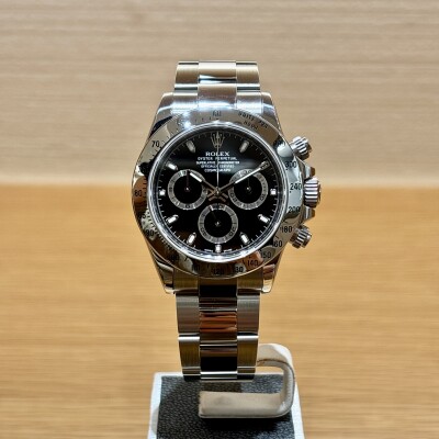 Rolex Cosmograph Daytona “APH” – Réf. 116520 – Acier – Cadran Noir – Lunette Acier