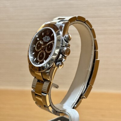Rolex Cosmograph Daytona “APH” – Réf. 116520 – Acier – Cadran Noir – Lunette Acier