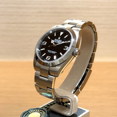 Rolex Explorer 39 – Réf. 214270 – Acier – Cadran Noir – Bracelet Oyster - Full Set