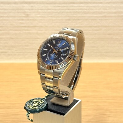 Rolex Sky-Dweller 42 – Réf. 336934 – Acier & Or Blanc – Cadran Bleu – Bracelet Oyster - Full Set