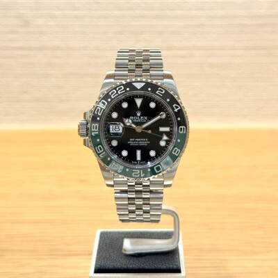 Rolex GMT-Master II 40 – Réf. 126720VTNR – Acier – Cadran Noir – Bracelet Jubilee – Full Set