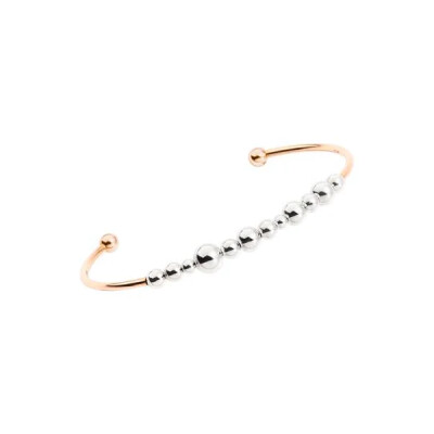 Bracelet Bubble or rose 9 ct et argent Dodo