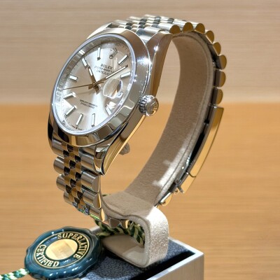 Rolex Datejust 41 – Réf. 126300 – Acier – Cadran Argent – Bracelet Jubilee – Full Set 2023