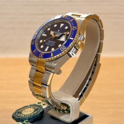Rolex Submariner Date 41 – Réf. 126613LB – Acier & Or Jaune – Cadran Bleu – Bracelet Oyster – Full Set 2024