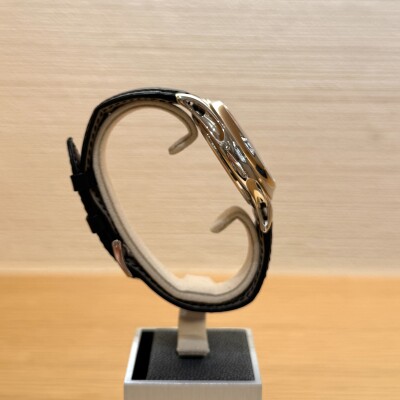 Patek Philippe Annual Calendar Moon Phases 40 – Réf. 5205G-013 – Or Blanc – Cadran Noir – Bracelet Cuir