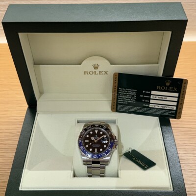 Rolex GMT-Master II 40 – Réf. 116710BLNR – Acier – Cadran Noir – Bracelet Oyster – Full Set