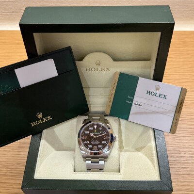 Rolex Air-King 40 – Réf. 116900 – Acier – Cadran Noir – Bracelet Oyster – Full Set 2019