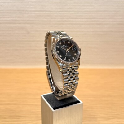 Rolex Datejust 36 – Réf. 126234 – Acier & Or Blanc – Cadran Noir Diamants – Bracelet Jubilee – Full Set 2022