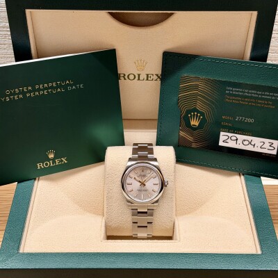 Rolex Oyster Perpetual 31 – Réf. 277200 – Bracelet Oyster – Full Set 2023
