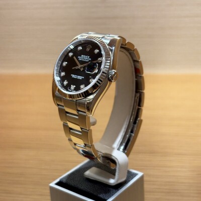 Rolex Datejust 36 – Ref. 116234 – Black Diamond Dial – Oyster Bracelet – 2011 – Full set