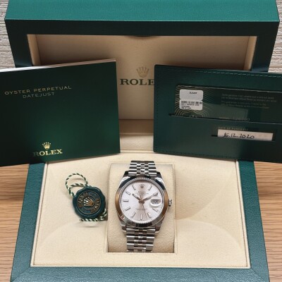 Rolex Datejust 41 – Réf. 126300 – Bracelet Oyster – 2020 – Full Set