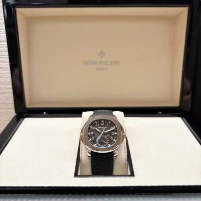 Patek Philippe Aquanaut Travel Time 40.8 – Réf. 5164A – Bracelet Composite – 2019 – Full Set