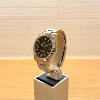 Rolex Explorer I 39 – Réf. 214270 – Acier – Cadran Noir – Bracelet Oyster – Full Set 2017