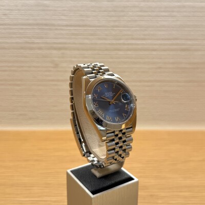 Rolex Datejust 41 – Réf. 126300 – Acier – Cadran Bleu Chiffres Romains – Bracelet Jubilee – Full Set 2020