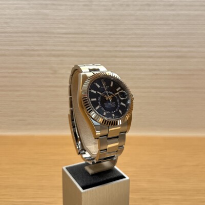 Rolex Sky-Dweller 42 – Réf. 336934 – Acier & Or Blanc – Cadran Bleu – Bracelet Oyster – Full Set