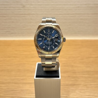Rolex Sky-Dweller 42 – Réf. 336934 – Acier & Or Blanc – Cadran Bleu – Bracelet Oyster – Full Set