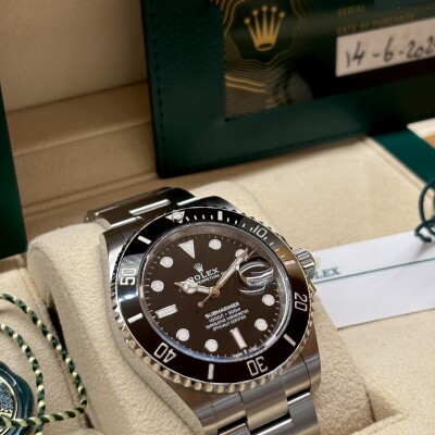 Rolex Submariner Date 41 – Ref. 126610LN – Steel – Black Dial – Oyster Bracelet – Full Set 2024