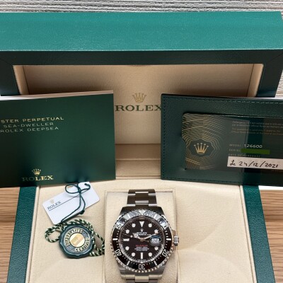 Rolex Sea-Dweller 43 mm – Réf. 126600 – 2021