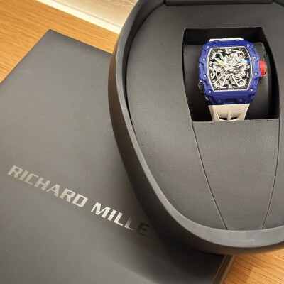 Richard Mille RM 35-03 Rafael Nadal – Quartz TPT Bleu & Blanc – Cadran Squelette