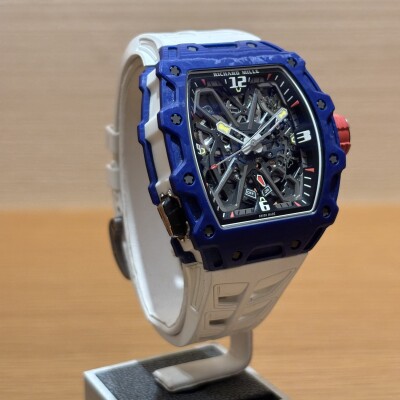 Richard Mille RM 35-03 Rafael Nadal – Quartz TPT Bleu & Blanc – Cadran Squelette