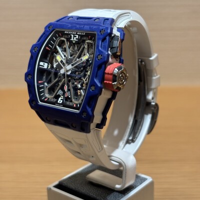 Richard Mille RM 35-03 Rafael Nadal – Quartz TPT Bleu & Blanc – Cadran Squelette