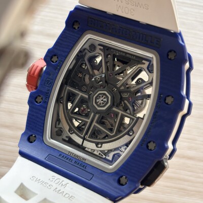 Richard Mille RM 35-03 Rafael Nadal – Quartz TPT Bleu & Blanc – Cadran Squelette