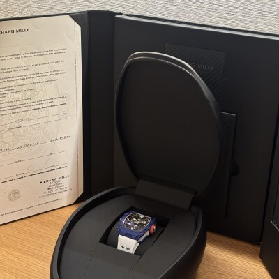 Richard Mille RM 35-03 Rafael Nadal – Quartz TPT Bleu & Blanc – Cadran Squelette
