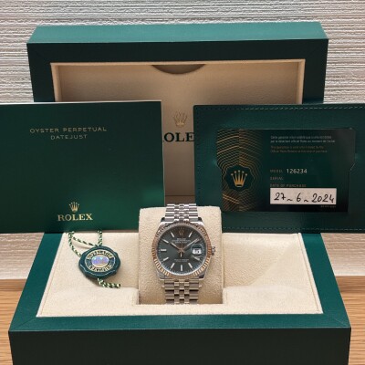 Rolex Datejust 36 – 126234 – 36 mm – 2024 – Full Set