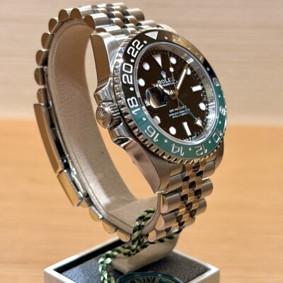 Rolex GMT-Master II – Réf. 126720VTNR – Acier – Lunette Verte & Noire – Full Set – 2024