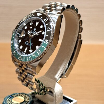 Rolex GMT-Master II – Réf. 126720VTNR – Acier – Lunette Verte & Noire – Full Set – 2024