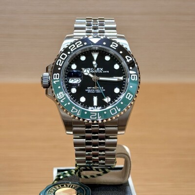 Rolex GMT-Master II – Réf. 126720VTNR – Acier – Lunette Verte & Noire – Full Set – 2024