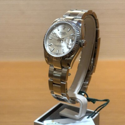Rolex Datejust 31 – Réf. 178274 – Acier & Or Blanc – Lunette Cannelée – Full Set – 2019