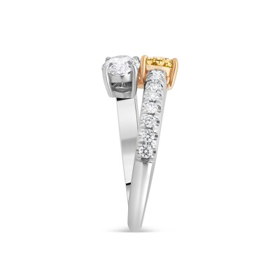 Clair Soleil Ring – 18K White Gold and Diamonds, 1.67 Carats K Raynal