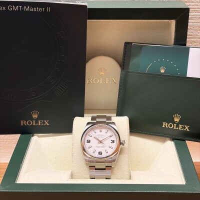 Rolex Air-King - Ref. 114200 - Stainless Steel - 34 mm - White Dial