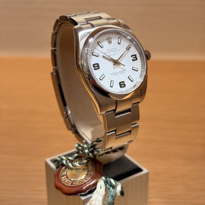 Rolex Air-King - Ref. 114200 - Stainless Steel - 34 mm - White Dial