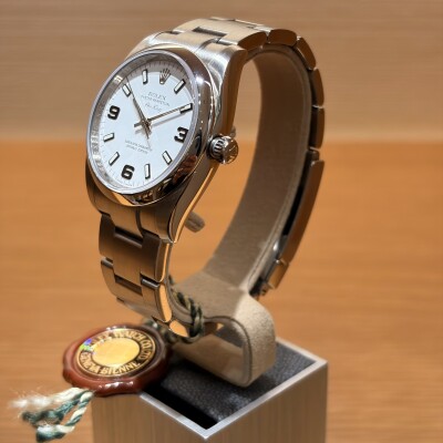Rolex Air-King - Ref. 114200 - Stainless Steel - 34 mm - White Dial