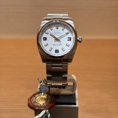 Rolex Air-King - Ref. 114200 - Stainless Steel - 34 mm - White Dial