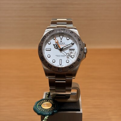 Rolex Explorer II - Ref. 226570 - 2025 - Stainless Steel - 42 mm - White Dial