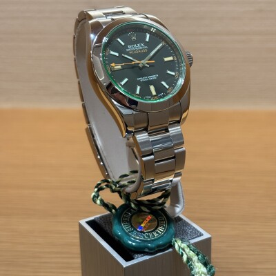 Rolex Milgauss - Ref. 116400GV - 2016 - Stainless Steel - 40 mm - Black Dial - Green Sapphire Crystal