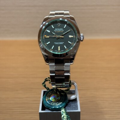 Rolex Milgauss - Ref. 116400GV - 2016 - Stainless Steel - 40 mm - Black Dial - Green Sapphire Crystal